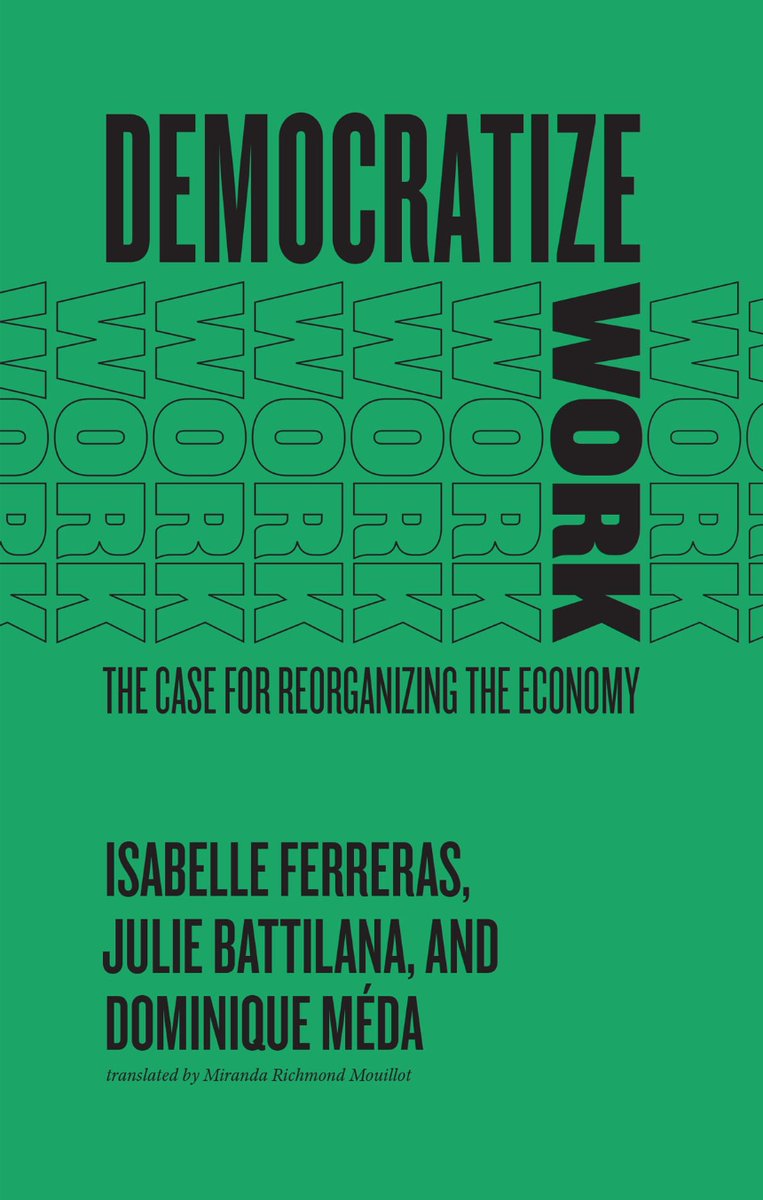 📚#NewBook! In #DemocratizeWork, Prof <a href="/julie_battilana/">Julie Battilana</a> <a href="/HarvardHBS/">Harvard Business School</a> &amp; co-authors explain the need to reorganize the economy for positive social impact. Ask us how she can help your org level the playing field. #HR #SternSpeakers amzn.to/3946jzM