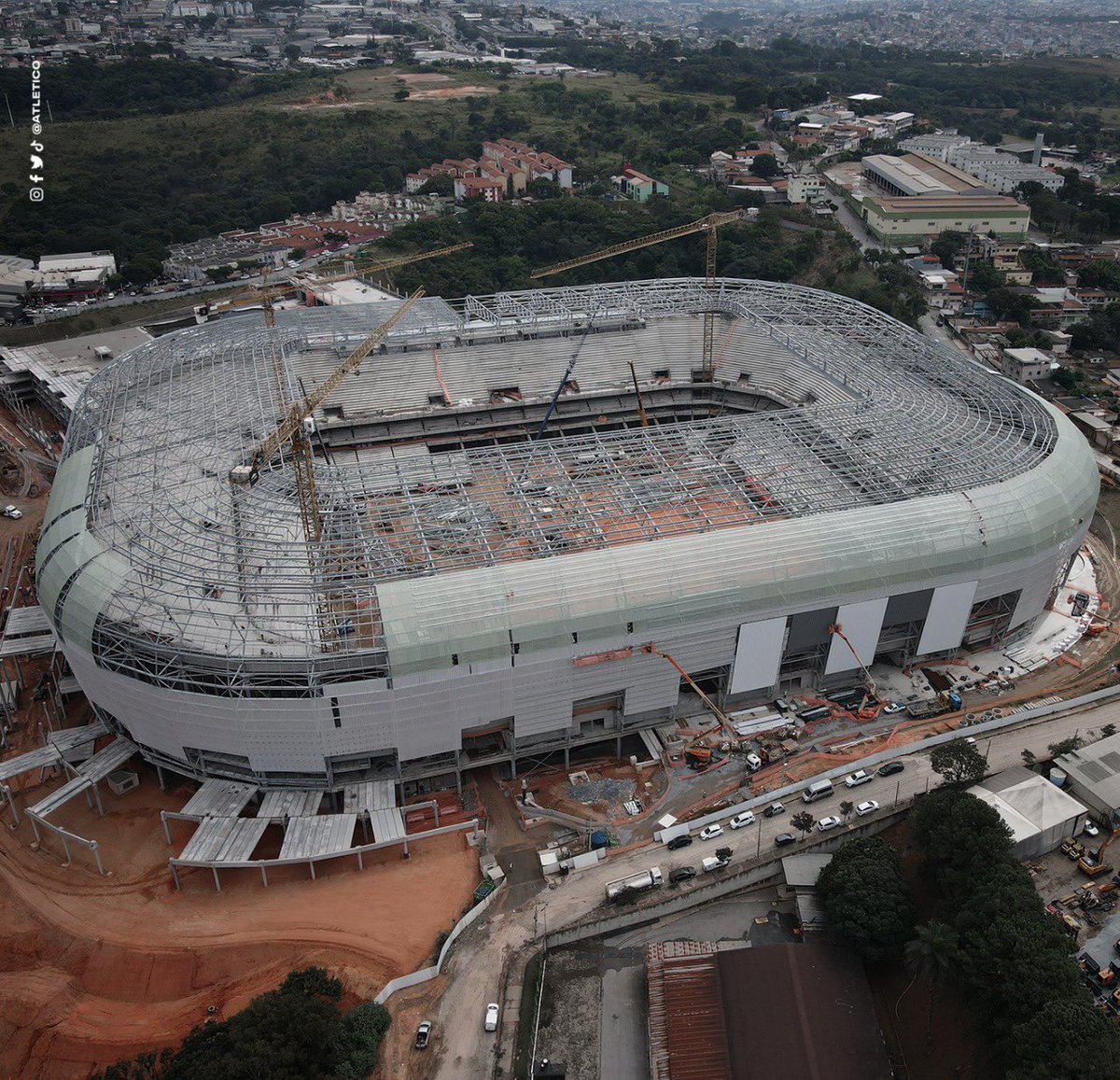 Atletico's tweet photo. 🏟️🐔 Home sweet home... 😍 @arenamrv https://t.co/LTs6VxfwyI