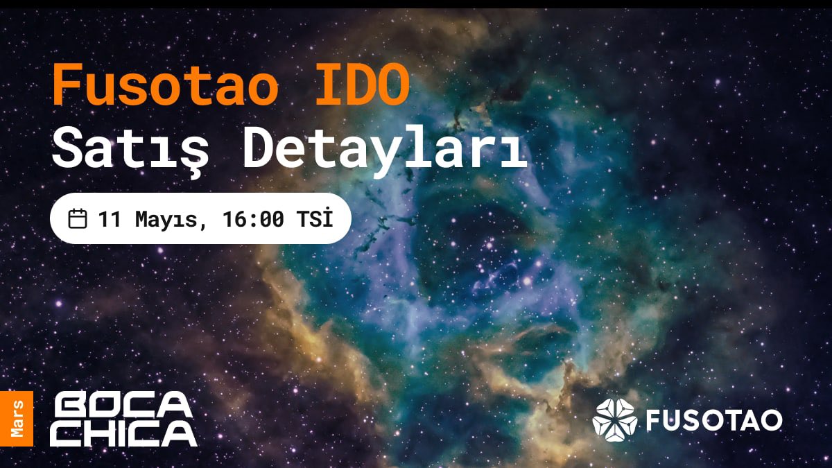 Boca Chica Türkiye 🇹🇷 (@bocachicatr) on Twitter photo 👉 <a href="/FusotaoProtocol/">lowMcinvestor</a> ( $TAO ) ön satış detayları belli oldu❗️
🗓 11 Mayıs, 16:00 (TSİ)
🟥 Fusotao ön satış detaylarının yer aldığı Türkçe makalemize aşağıdaki linkten ulaşabilirsiniz;
👉 medium.com/@BocaChicaTR/f… 👉 <a href="/FusotaoProtocol/">lowMcinvestor</a> ( $TAO ) ön satış detayları belli oldu❗️
🗓 11 Mayıs, 16:00 (TSİ)
🟥 Fusotao ön satış detaylarının yer aldığı Türkçe makalemize aşağıdaki linkten ulaşabilirsiniz;
👉 medium.com/@BocaChicaTR/f…