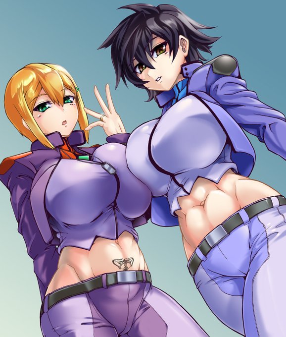 Skeb納品しました～
「ガンダム00」よりTS刹那&ルイス

こう、リク内容で原作からの改変点が多いと、文字数的な意味でどの辺にコメントするか迷いますのぅ

リクエストいただきありがとうございました
#Skeb #Commission #有償依頼 #ガンダム00  #刹那・F・セイエイ #ルイス・ハレヴィ #TS 