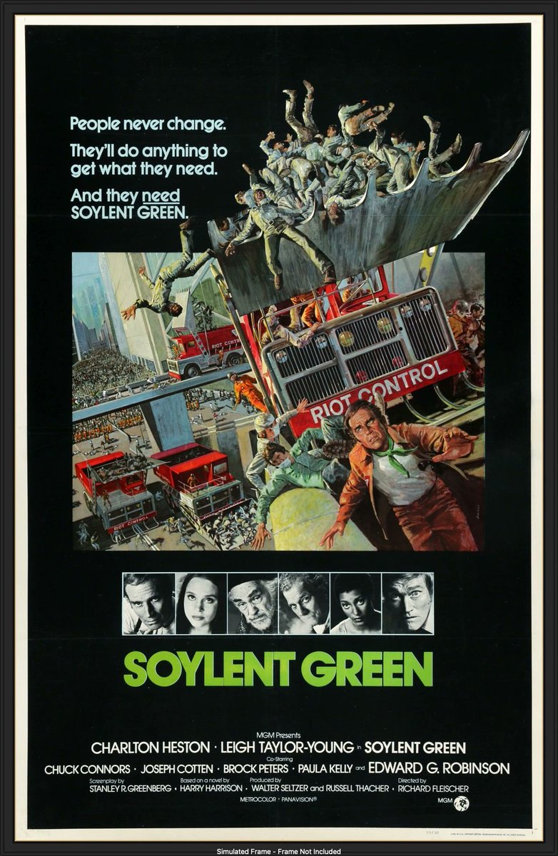 SCI FI LONDON Film Festival (@scifilondon) on Twitter photo What is the secret of Soylent Green?
🍹Come see this 1973 classic with Charlton Heston set in 2022 on the big screen at Stratford East <a href="/SEPicturehouse/">Stratford East Picturehouse</a> with a Soylent Green cocktail inc in the price!
Book Sat 21 May 20.40 only £10
sci-fi-london.com/soylent-green/
<a href="/watchdust/">watchdust</a> <a href="/SciFiNow/">SciFiNow</a> What is the secret of Soylent Green?
🍹Come see this 1973 classic with Charlton Heston set in 2022 on the big screen at Stratford East <a href="/SEPicturehouse/">Stratford East Picturehouse</a> with a Soylent Green cocktail inc in the price!
Book Sat 21 May 20.40 only £10
sci-fi-london.com/soylent-green/
<a href="/watchdust/">watchdust</a> <a href="/SciFiNow/">SciFiNow</a>