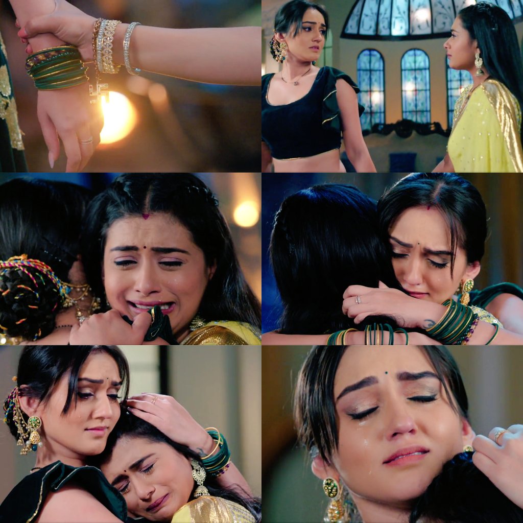 tanyakiduniya's tweet photo. Such an emotional scene it was and you guys nailed it soo BEAUTIFULLY🥹♥️. I'm speechless, just wanna say; Aaj Reemi-Simi ne RULA DIYA😭✨!
#ReemiSimi #Ssk2
#TanyaSharma @2795_tani #RadhikaMuthuKumar
@RstfOfficial @ColorsTV https://t.co/vOJO8UTYsb