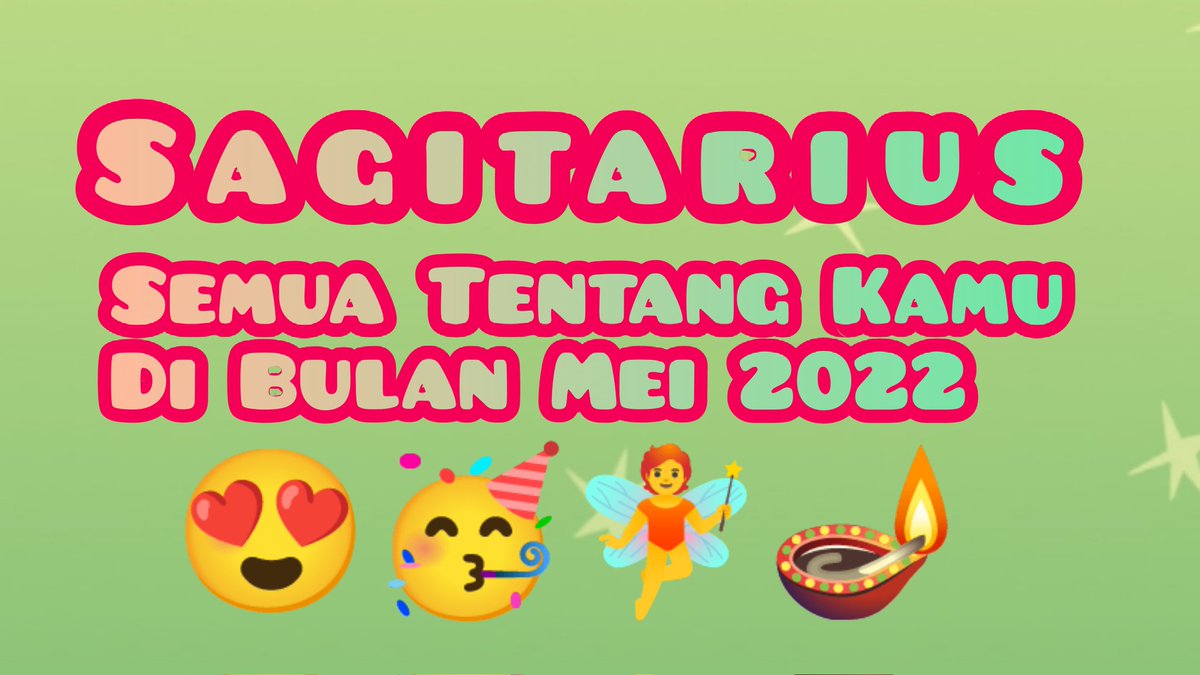 ria54940941's tweet photo. SAGITARIUS ♐ Mei 2022 "Semua Tentang Kamu"
Youtube channel : Sidra 7 Tarot
https://t.co/CAUfldA0Ty https://t.co/2uVStE0o9o