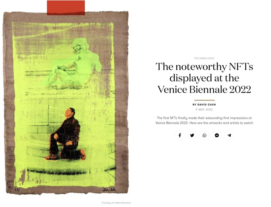 justinaversano's tweet photo. Grateful for @davidcash888 for featuring my new tarot scroll series, Smoke and Mirrors, in @voguesingapore today! Alongside @QuantumNFT artist @shavonnewong_ !!! https://t.co/6GbXJUYeq7 https://t.co/1Et5GNwVf2
