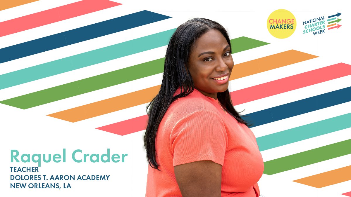 As one of her students describes her – Raquel Crader is a superhero. During the pandemic, this <a href="/DtaRenew/">ReNEW Dolores T. Aaron Academy</a> teacher built an interactive reading YouTube channel for families and went above and beyond to curb learning loss. Congratulations Changemaker! #CharterSchoolsWeek