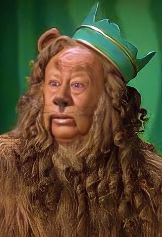 absolutegazelle's tweet photo. I have never been able to unsee the cowardly lion in Wizard of Oz as Emmerdale’s Shadrach Dingle 😭 https://t.co/46dlPdcUeL