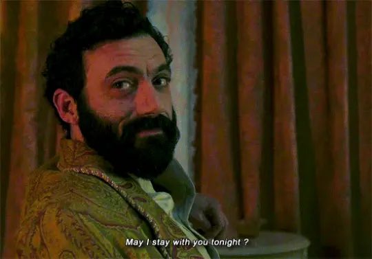 vahnloves's tweet photo. So on a #GildedAge rewatch and I’m talking abt his beard and then @itgirlheaux hits me with his full frontal tape 🫣 #mondayfunday https://t.co/6kHj14ss3v