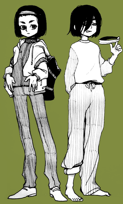 5年以上前のクソ懐キャラデザとか。
倫理破壊BLとかあった。(倫理破壊過ぎてどこにも載せる勇気がない) 