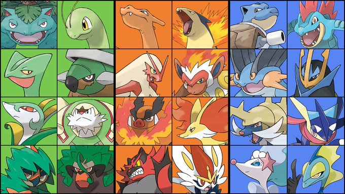 arkclaimer's tweet photo. What is your least favorite starter Pokemon? https://t.co/yCLdSKqM5u