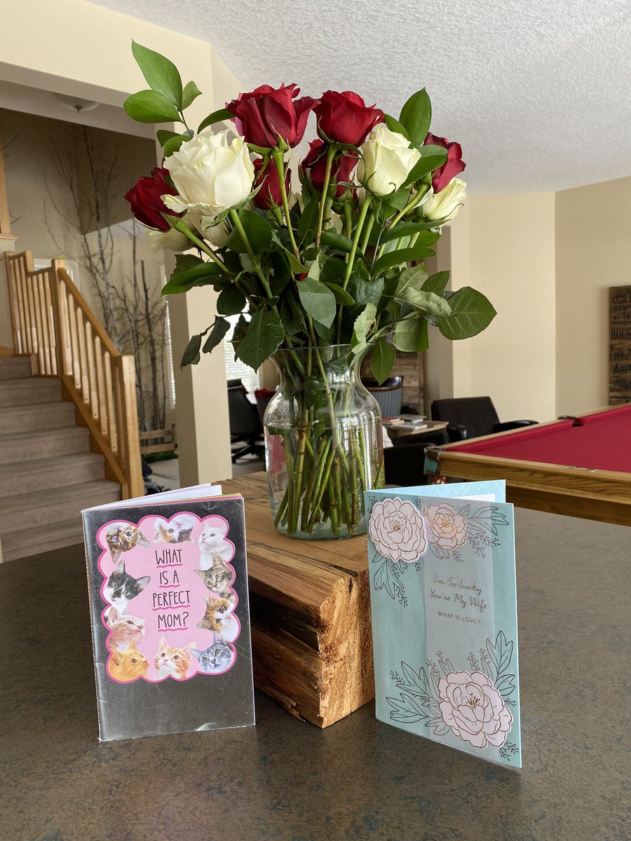 kmunshaw's tweet photo. Hey @JodyMunshaw, I just wanted to show off the roses that me and Lucas got for you for Mother’s Day.                  I love you, Sugs! https://t.co/DgGlMegpgF