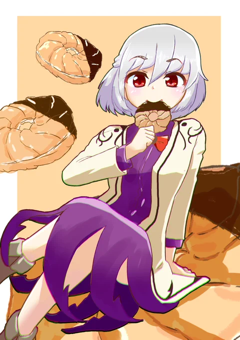 【東方のイラスト】20210507
クリームが入った奴が好きです 