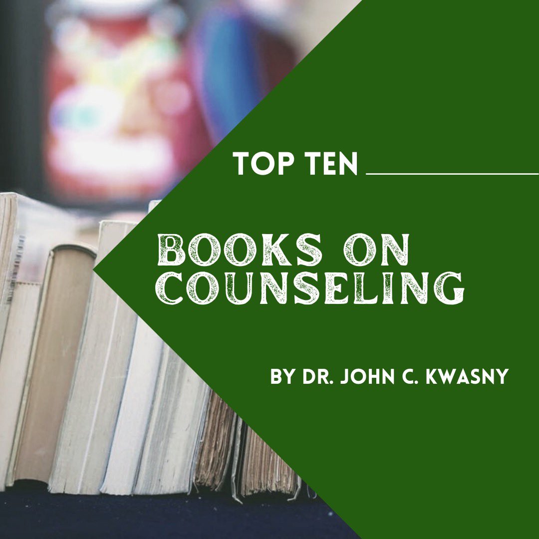 The next top 10 list of books on counseling by John Kwasny is out now! assets.speakcdn.com/assets/1827/to…