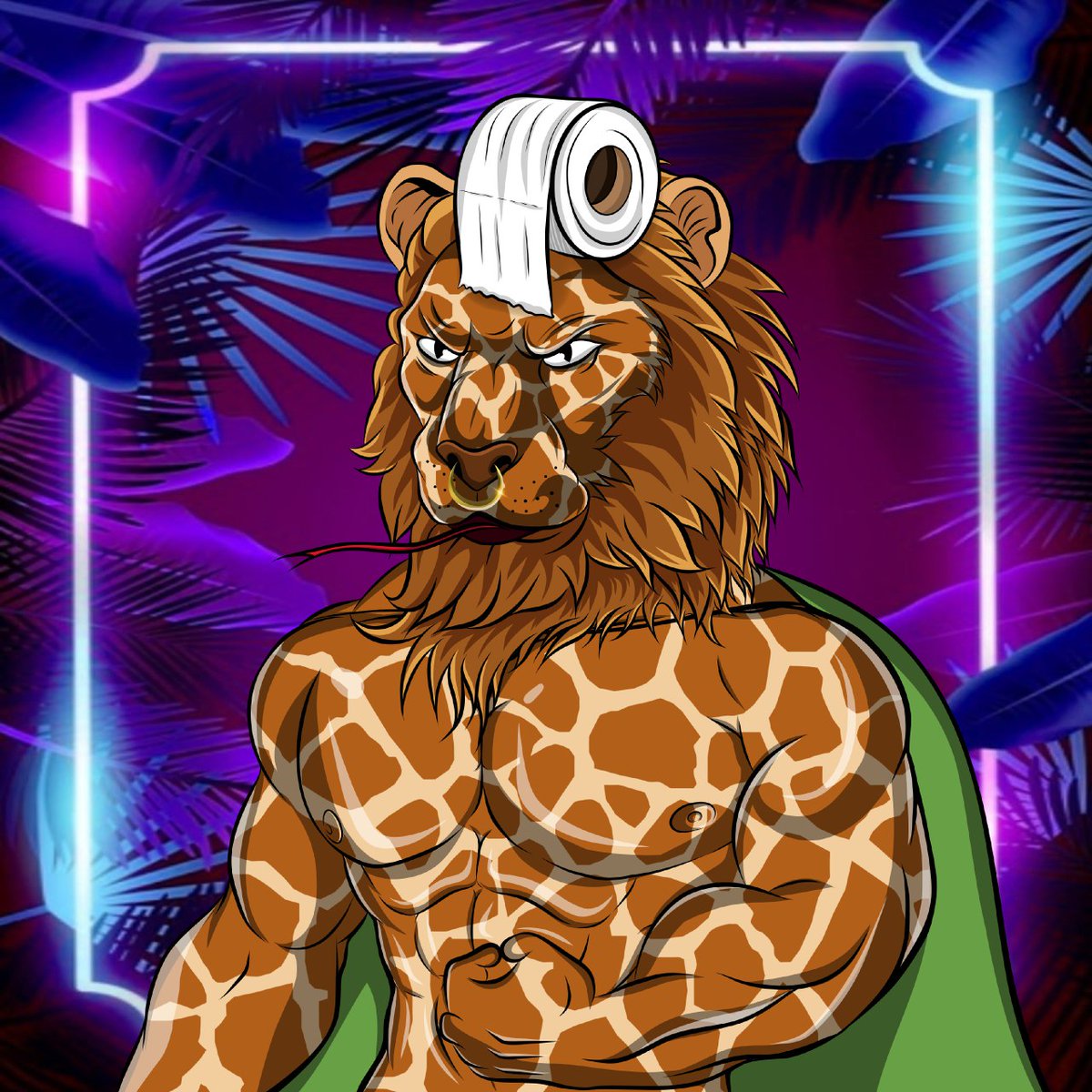 A Lion With Toilet Paper On Its Head Yup It Just Got Minted!

Mint Your Crazy Jungle King 👇 
mint.junglekings.io

Check Us Out On RareBoard👇 
rareboard.com/junglekings

#nft #nfts #nftart #cryptoart #digitalart #nftcommunity #nftcollection #bsc  #bnb #eth #junglekingsnft