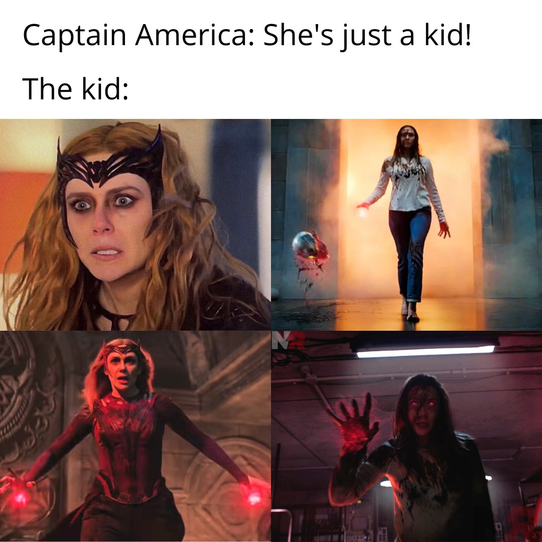 sHe'S JuSt a KiD
#ScarletWitch