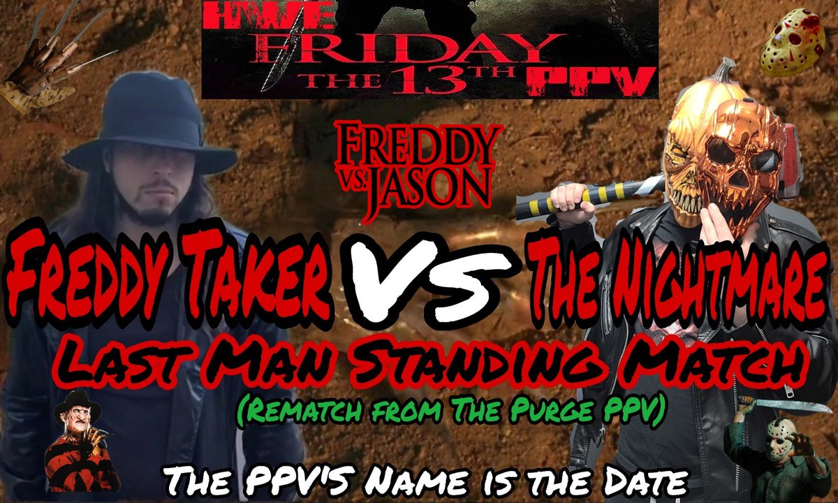 JoeyLake14's tweet photo. 2 matches for me at the Friday the 13th PPV this Friday and I'm gonna have one hell of a fight First blood and Last man Standing this will be Crazy
#Prowrestling #Wrestling #Fridaythe13th #Firstbloodmatch #Lastmanstanding https://t.co/yrJOr475U2