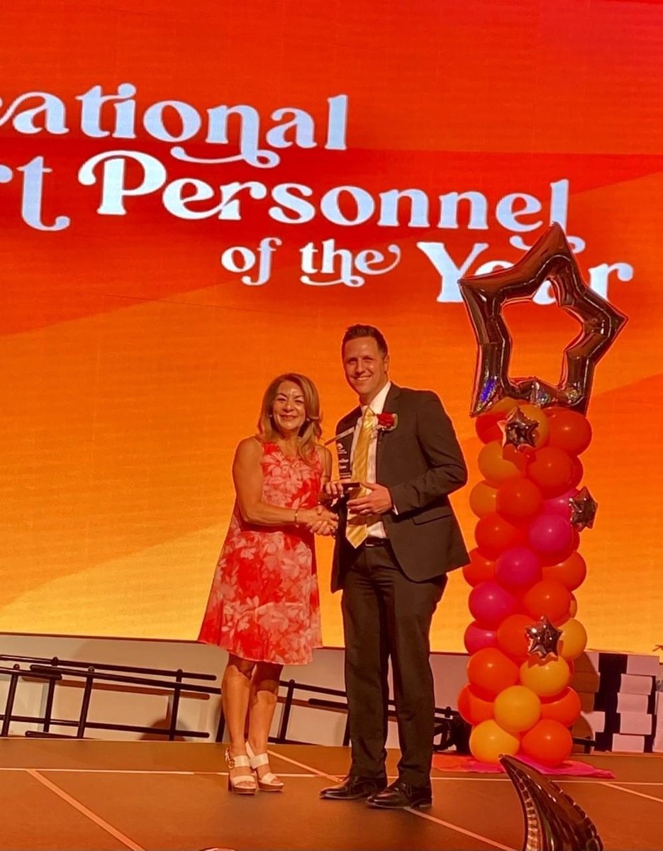 IBMorehead's tweet photo. 🎉🎉👏Congratulations to our Teacher and our Support Personnel of the Year! Mr. Vogan and Mrs. McKissack! It's an honor to have you as part of our familia!♥️ https://t.co/IQCoiX8xCv