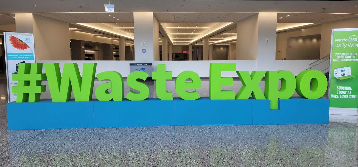 #wasteexpo2022 we are ready for you!! 
Day 1 for the Routeware and ReCollect teams at WasteExpo. Visit us at Booth #3550 - we are ready to answer all your questions! 

#WasteExpo #Waste360 #ReCollect #Routeware