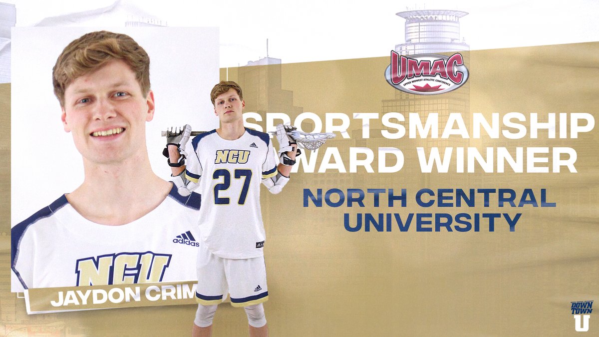 ncurams's tweet photo. The MLC and the UMAC recently released their end-of-the-season award winners and Emma Cochran and Jaydon Crim earned the Individual Sportsmanship Award honors for Softball and Lacrosse! #CONGRATS 
#DOWNTOWNU https://t.co/baXTNapO4q