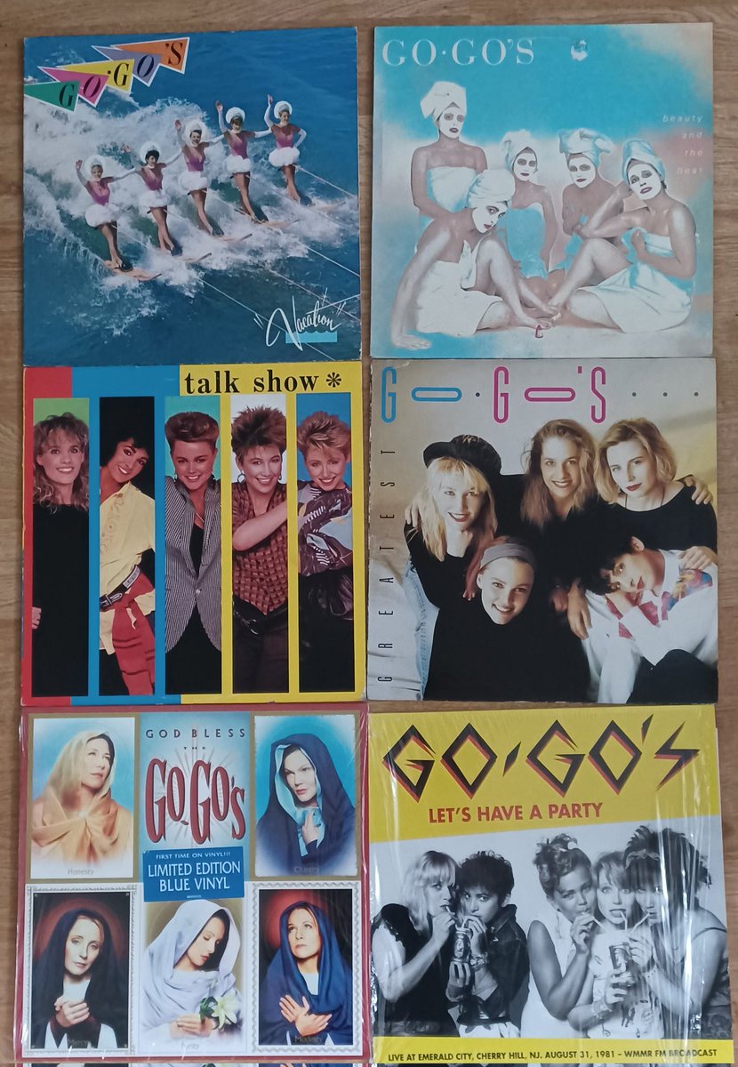 Listening to <a href="/officialgogos/">The Go-Go's</a>  trying not to get too excited just yet at the thought of seeing them &amp; <a href="/BillyIdol/">Billy Idol</a>  in the UK next month !! I've been waiting years !!!❤