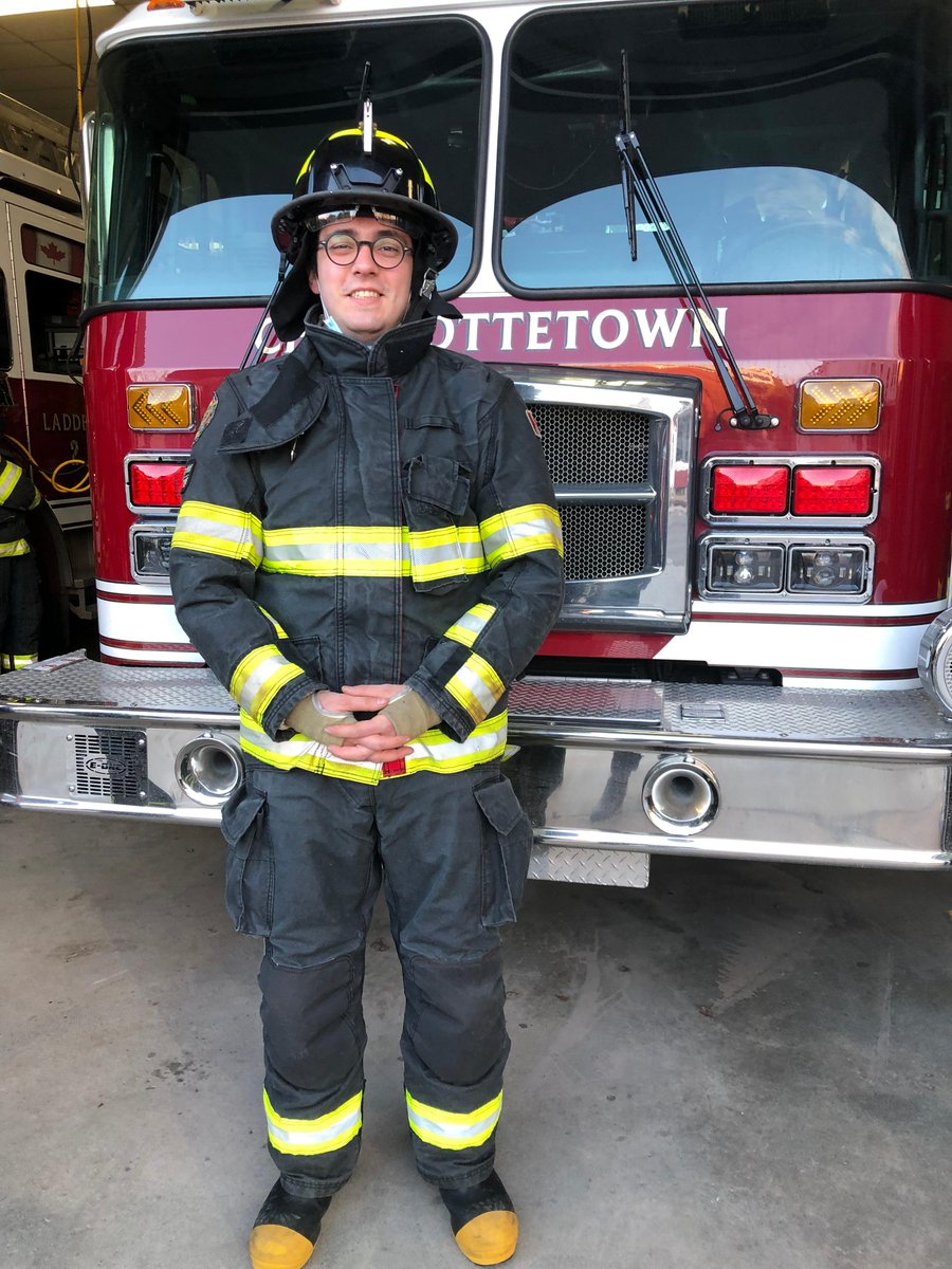 Say hi to Connor Moerike!
Connor will soon have a year under his belt and is really enjoying the fire service.