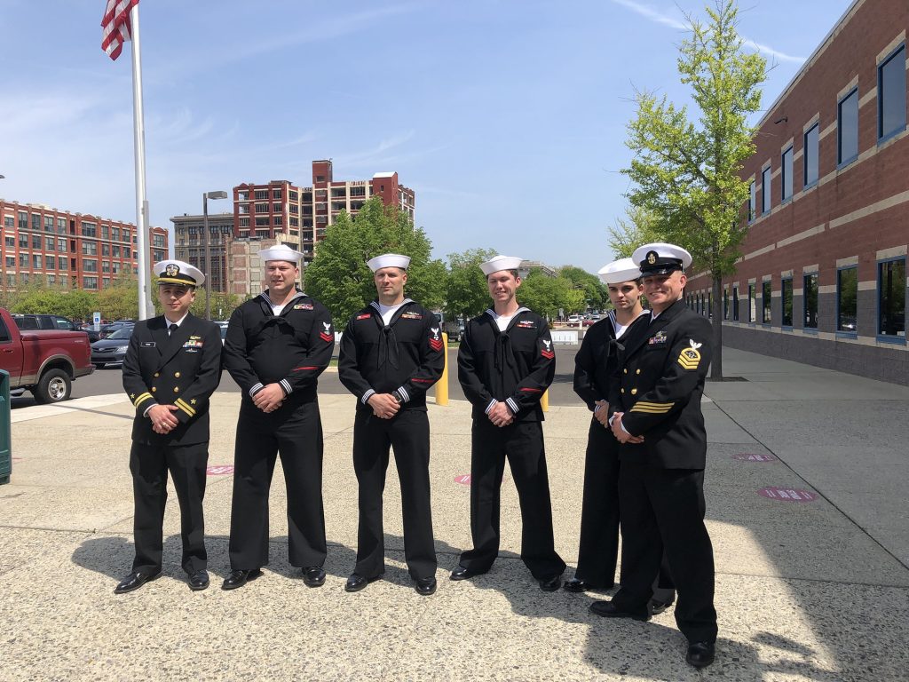 Our committee's portion of Navy Week (which we're supplementing with additional crew members as a 'namesake visit') kicked off with a visit to the major defense contractor L3Harris in Trenton, NJ. l3harris.com

The  #L3Harris #namesake

njcommissioning.org/trenton-navy-w…