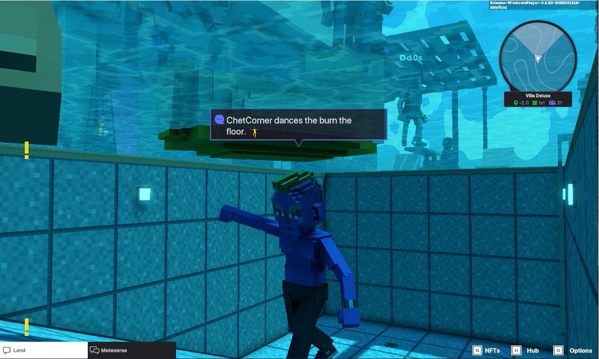 CornerWorachet's tweet photo. @TheSandboxGame Like Swimming!!
#TheSandboxGame #NFT #NFTCommunity  #NFTgaming https://t.co/MVqWGo3nIX