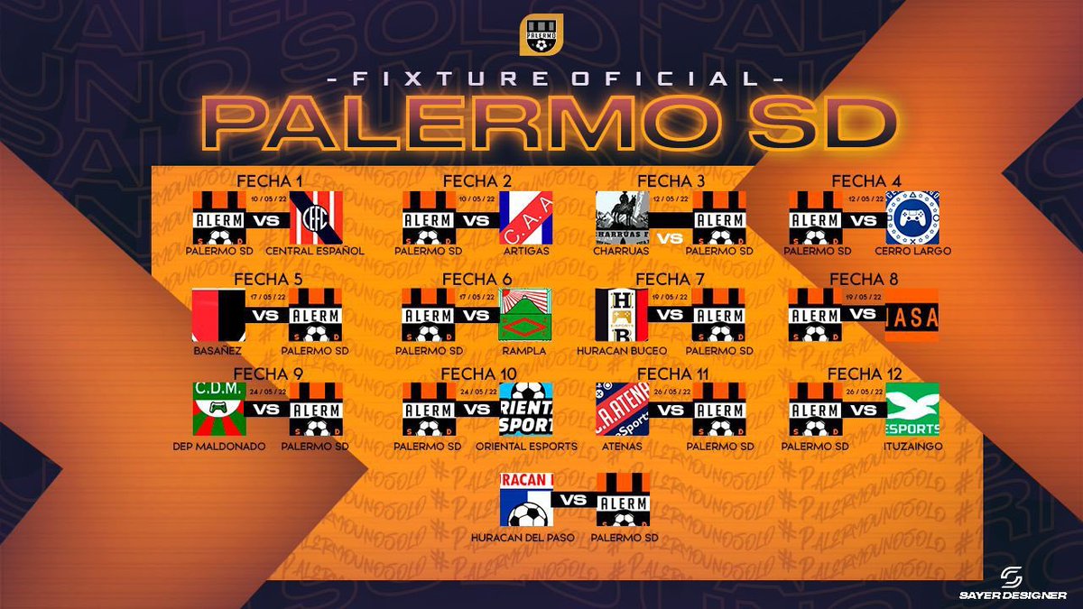 🔜 𝗙𝗜𝗫𝗧𝗨𝗥𝗘

🔥 Rivales del histórico en esta #SegundaPepsi de @FUFVesports 

#PalermoUnoSolo 🧡🖤