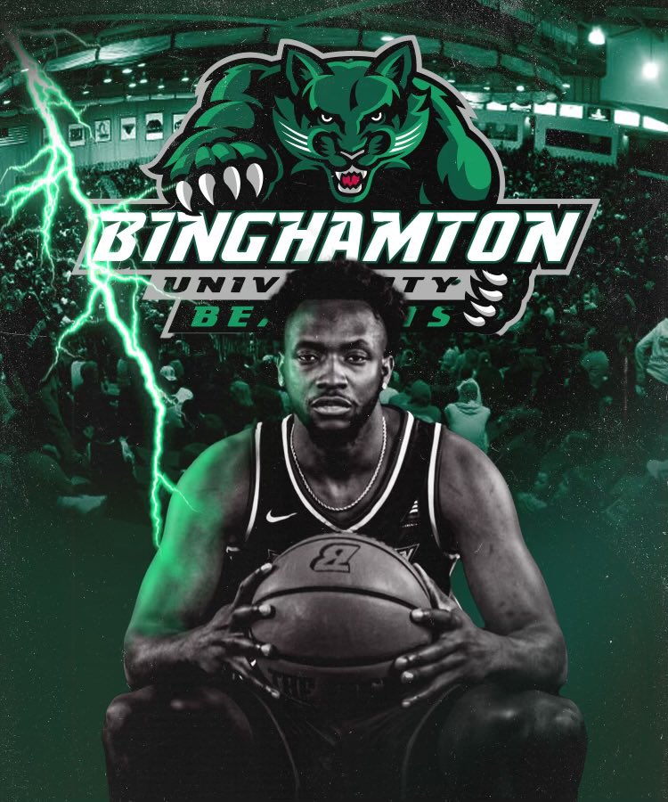 Riqdagreat's tweet photo. COMMITTED‼️💚 @BinghamtonMBB https://t.co/p0E1LqG9Jz