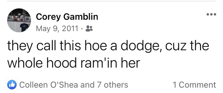 CGamblin31's tweet photo. Nothing gets me like a nice 2011 fb status https://t.co/ltGvoLo7cN