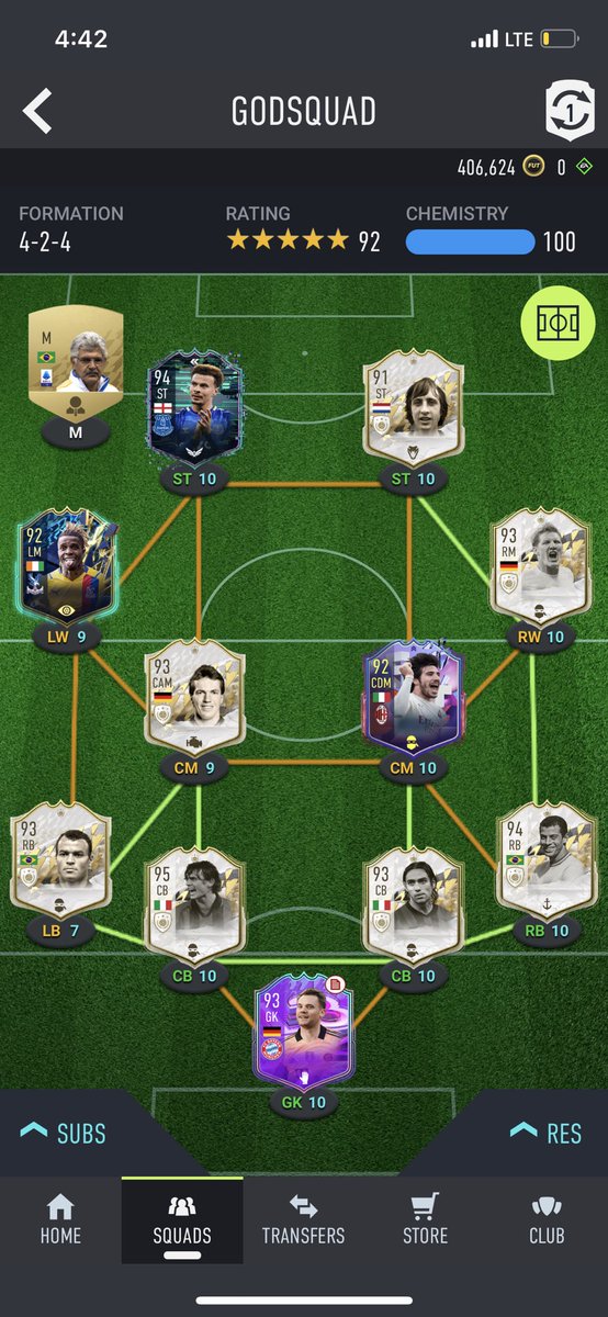Enfierced's tweet photo. @FutSheriff What upgrades can I make for 450k? https://t.co/9OhEtxHyro