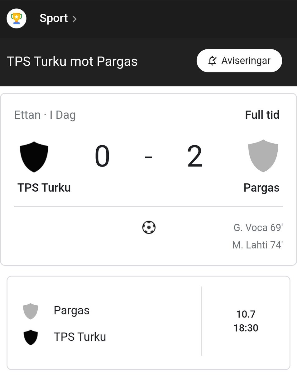 RobRikJoh's tweet photo. TPS fick ge sig! Grattis #piffen! 💪 https://t.co/pZ0LZxuwJN