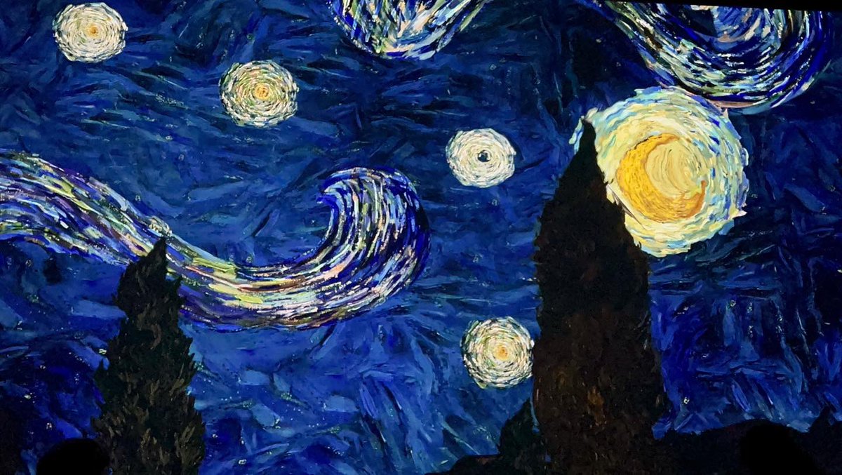 laramiller78's tweet photo. First time in a long while we didn’t have ball games on Mother’s Day. Got to enjoy @VanGoghKC with most of my crew (minus one)  … Pretty impressive 🌻 https://t.co/lVZxDh1Gtz