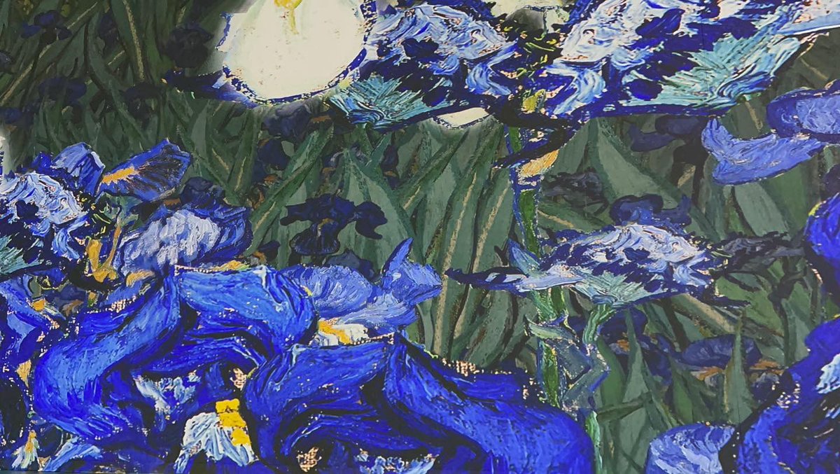 laramiller78's tweet photo. First time in a long while we didn’t have ball games on Mother’s Day. Got to enjoy @VanGoghKC with most of my crew (minus one)  … Pretty impressive 🌻 https://t.co/lVZxDh1Gtz