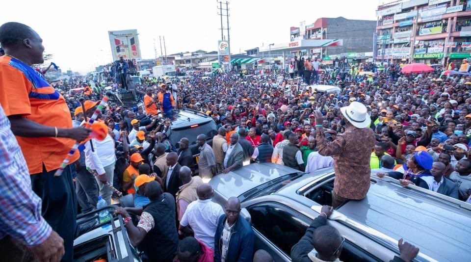 mamangilu's tweet photo. The love for Baba @RailaOdinga in Kajiado is just amazing. No one can stop an idea who’s time has come. https://t.co/FUuGIUAMVa