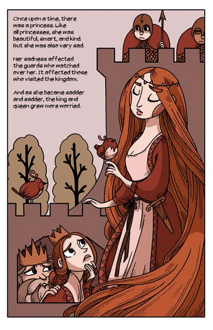 Additionally for #webcomicday, please enjoy this old wee thing I drew.♡♡♡♡ Knot (1/3) 