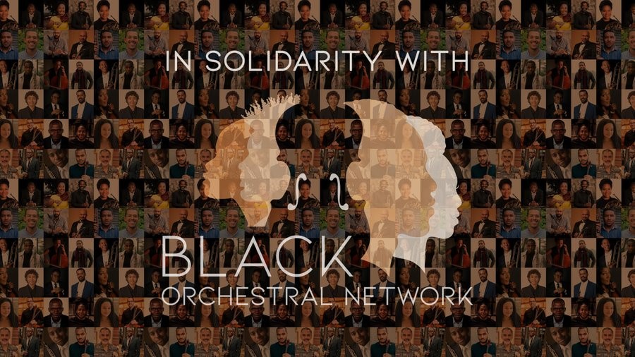 nyphil's tweet photo. The New York Philharmonic stands in solidarity with the Black Orchestral Network. We are dedicated to actions that celebrate Black culture and creating an environment where Black musicians can share their talents in safe, affirming, and welcoming spaces. (1/2) https://t.co/IjOKNASiQS