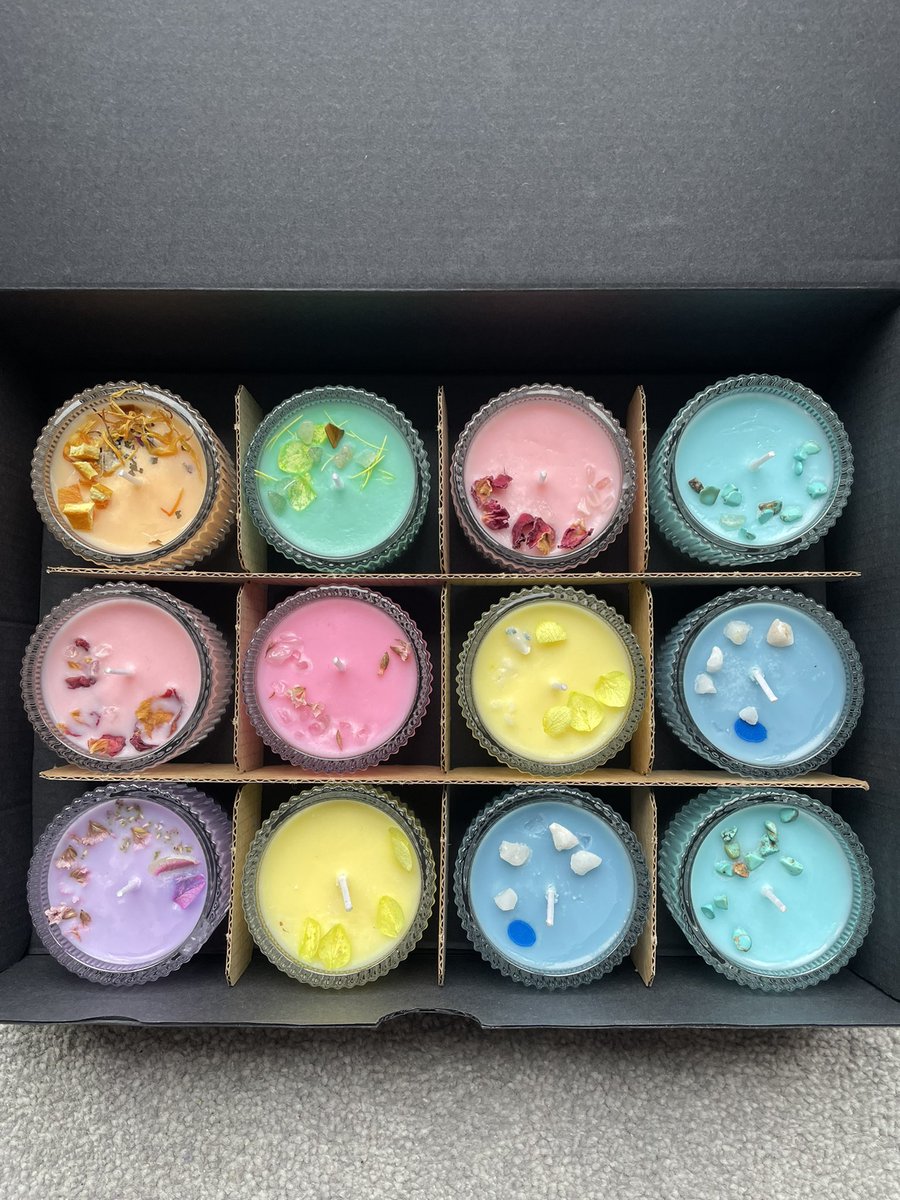 EcoLifeUK's tweet photo. What do you think of our mini candles? 😍 
#Vegan #CrueltyFree #PalmFree #Artisan #Homemade #SmallBusiness #candles #MiniCandles https://t.co/pmKuzITq1R