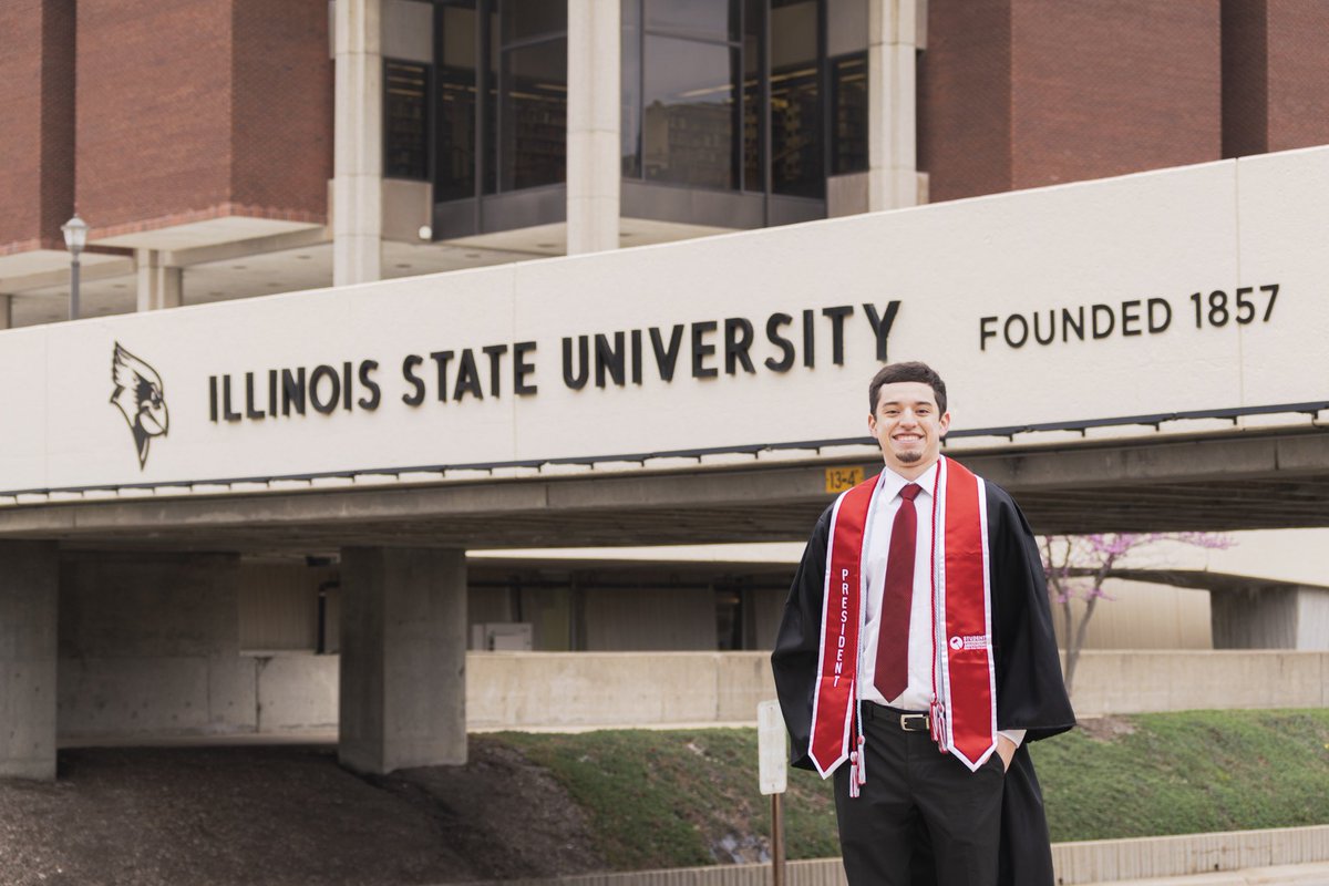 ISU_SBP's tweet photo. My time as Student Body President has come to an end as I have graduated from Illinois State University!

Thank you to all who have supported me these 4 years. It has been an honor serving the students of this great university. Forever, Go Redbirds!

Rodrigo Villalobos, SBP 21-22 https://t.co/jit44F4gQ4