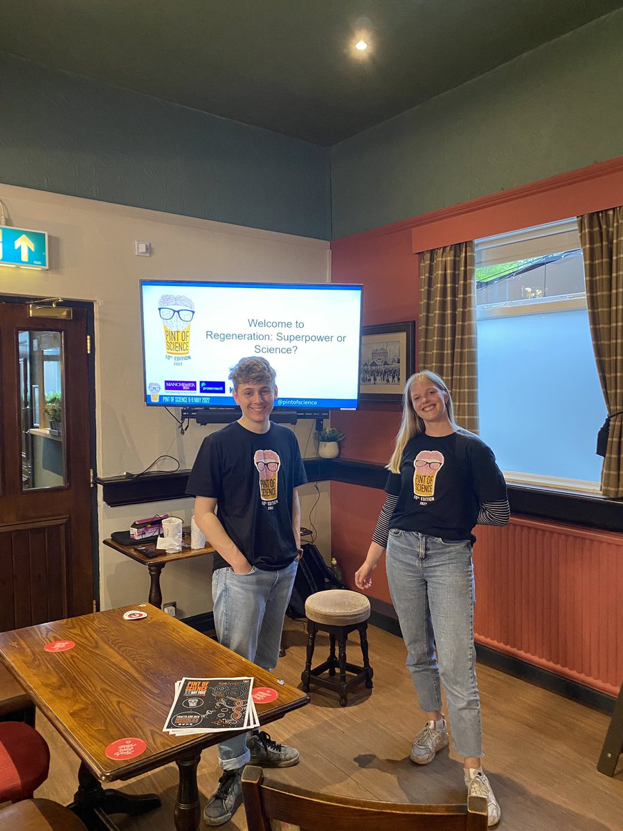 Jadeltaylor19's tweet image. Excited to host our first SOLD OUT @pintofscience event tonight at @TheBowlingGreen. If you missed out on tonight there are still tickets for tomorrow and Wednesday pintofscience.co.uk/events/manches…