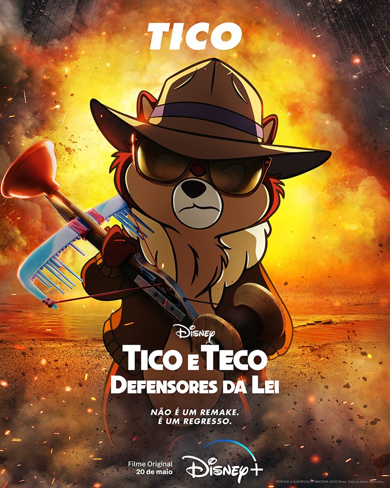 Tico e Teco: Defensores da Lei  Teaser Trailer Oficial Legendado