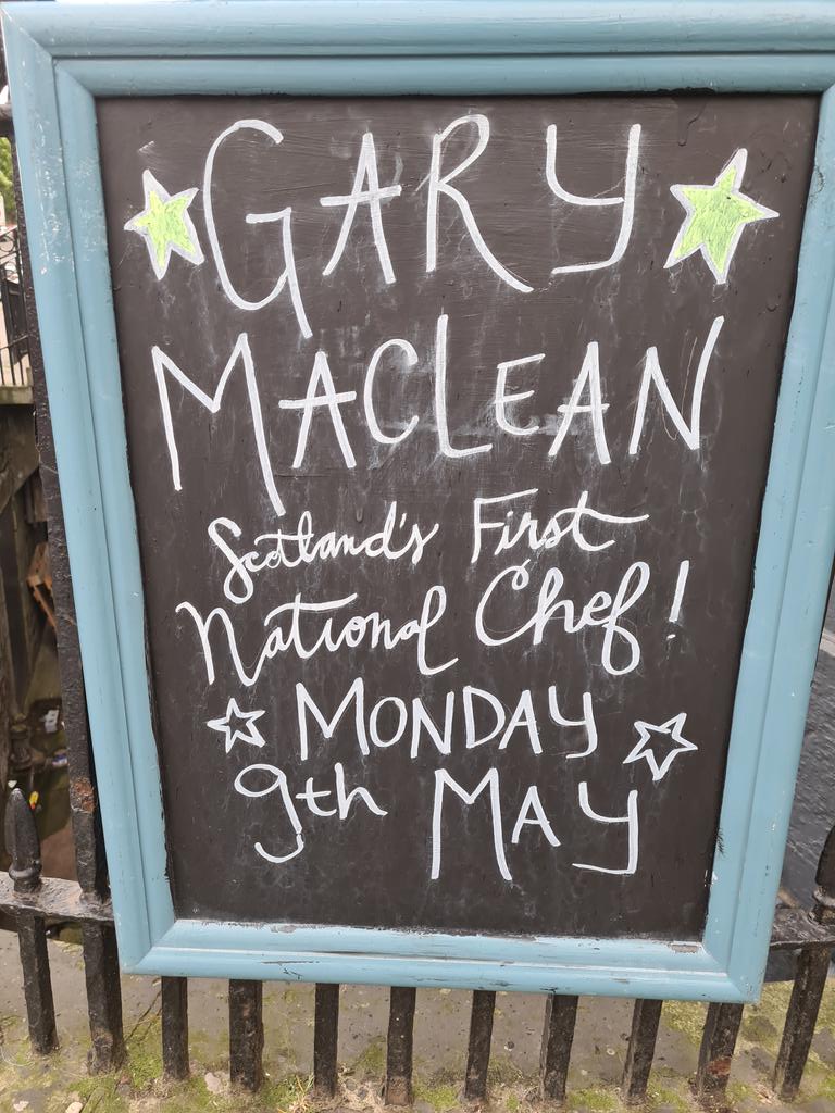 Gmacchef's tweet photo. Fantastic to be at @ToppingsEdin looking forward to having some fun with food. #ScottishKitchen @bwpublishing https://t.co/5wq1TFwq8G