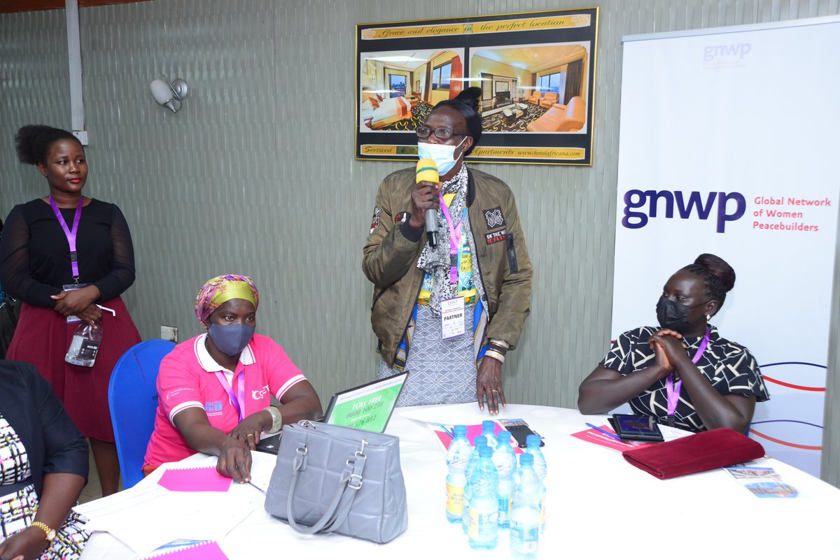 gnwp_gnwp's tweet photo. The #WPSForumUG set objectives to:
π§ Increase knowledge and understanding of the M&E framework for πΊπ¬ #NationalActionPlan III
π Document achievements and lessons learned in the first year of implementation
π Share effective practices w/ women peacebuilders across East Africa https://t.co/wCMyr7VoHn
