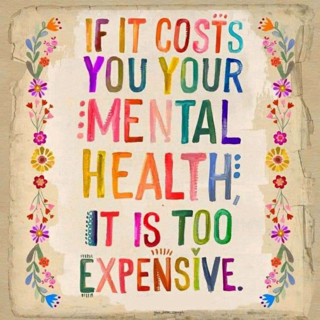 May is Mental Health Awareness Month! Nothing is worth jeopardizing your mental health or well-being. 
#MentalHealthMatters 
#MentalHealthAwarenessMonth