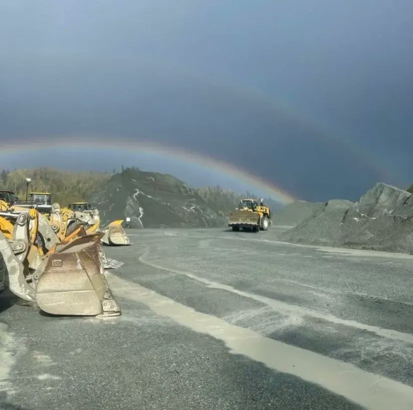 BCRoadBuilders's tweet photo. #MondayMotivation🌈 You're not seeing double, its an actual double rainbow at Mainland Construction Material's Jamieson Quarry last week.
📷: Damian (@MainlandCM)
#EssentialServices4U #MainlandConstruction #DoubleRainbow #BCRoadBuilders https://t.co/AWh86jp5PM