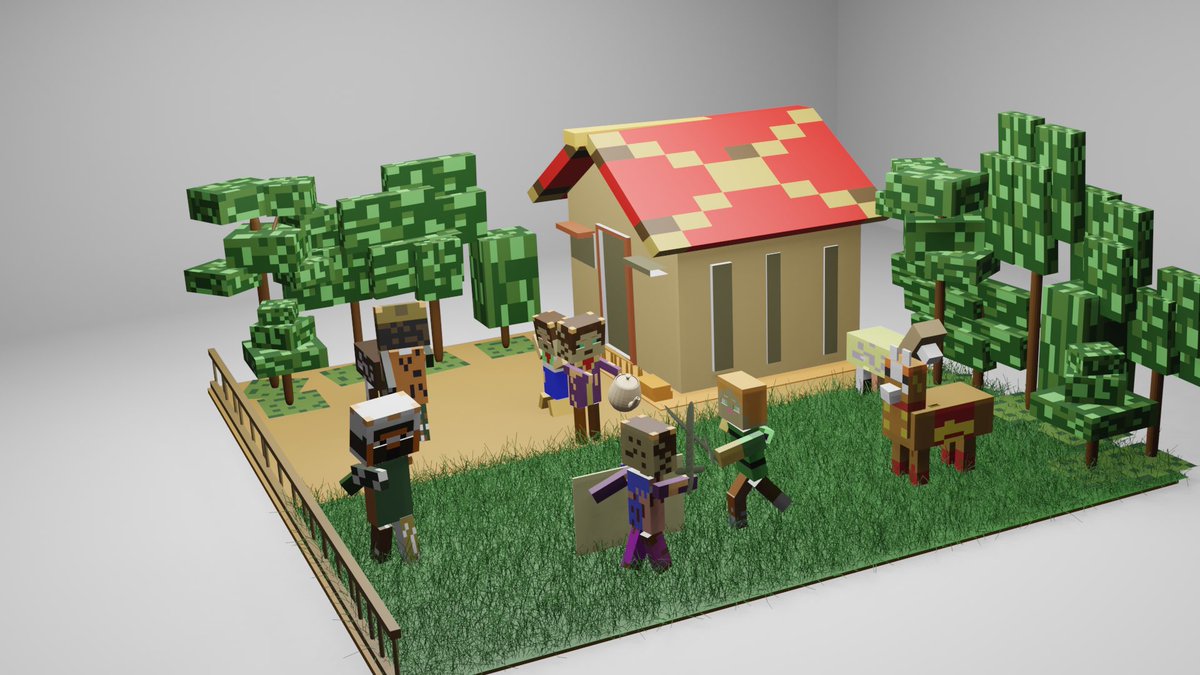 Olawumi_lwl's tweet photo. Hey Guys 
This is my Pixelated drawing of @LlamascapeNFT @NFTLlama 

I made a llamascape drawing with pixelated characters and “Llamas”

This took me a few days cause I kept changing concept and I just wanted it to be the best. https://t.co/SHmVE1cZt8