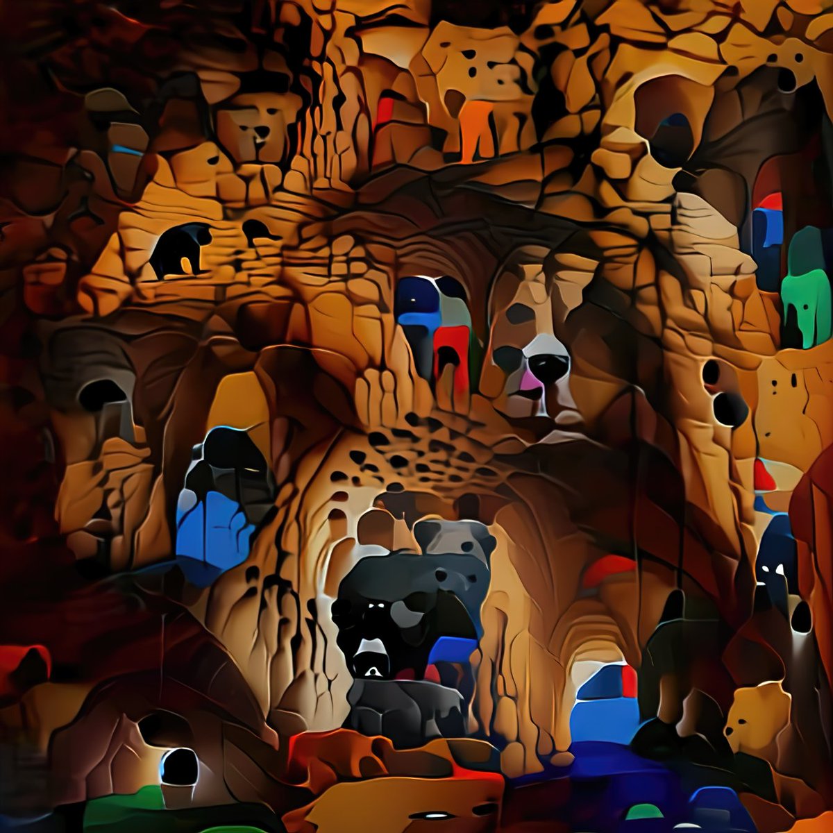M_PF's tweet photo. The Bear Cave 🐻 https://t.co/IdMe8gGzux