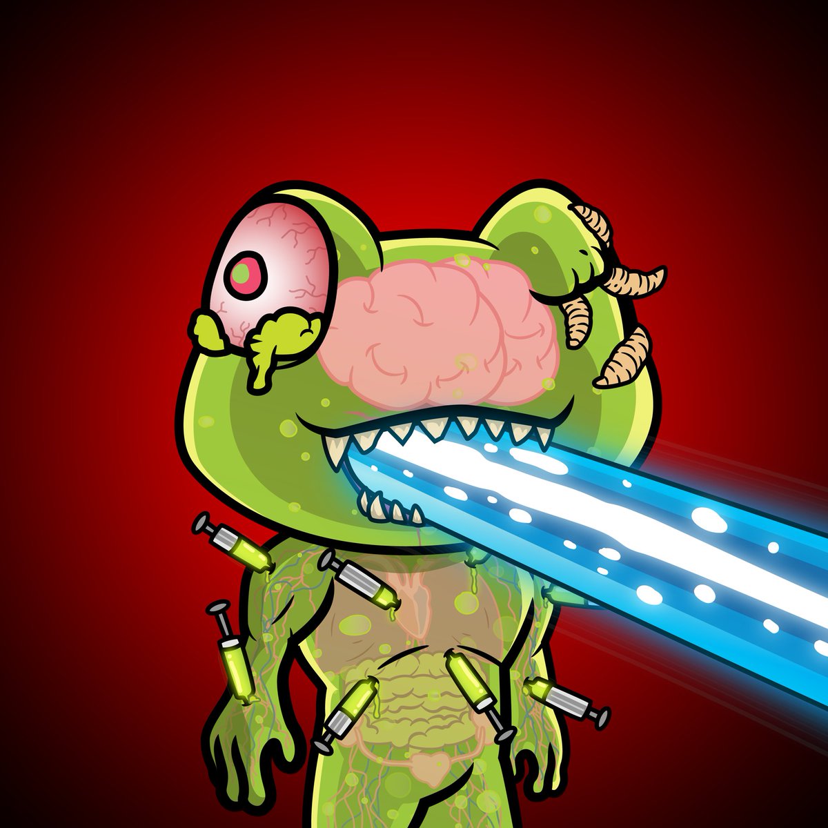 MetaFrogBizClub's tweet photo. Third batch of vials has been sent out! 🔔

If you haven't gotten yours yet, expect it within the next 24hrs!

Let's see your Mutations 👇👀

#Mutantfrog #MFBC $RIBBET https://t.co/C74GCOMjIw