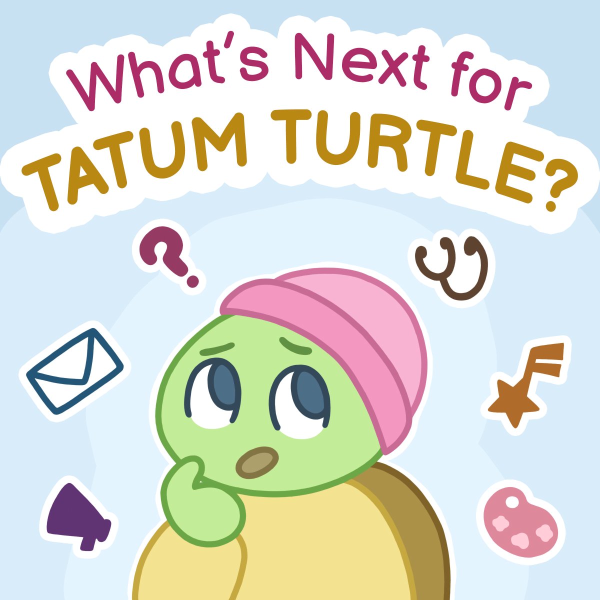 HarmonyKoi's tweet photo. the capstone celebration is live so here's what i've been working on this semester!!!!

@madison_miler and i made a children's book together 💖💕
it's a story about Tatum Turtle figuring out their passion and what they love to do :)

(link and some pictures in the thread 😳🙂) https://t.co/hg7M4wYcSf