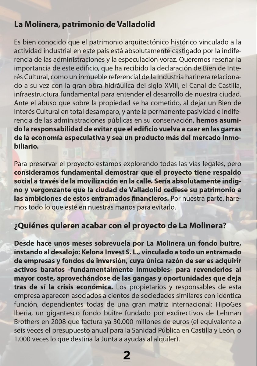 La Molinera tweet media