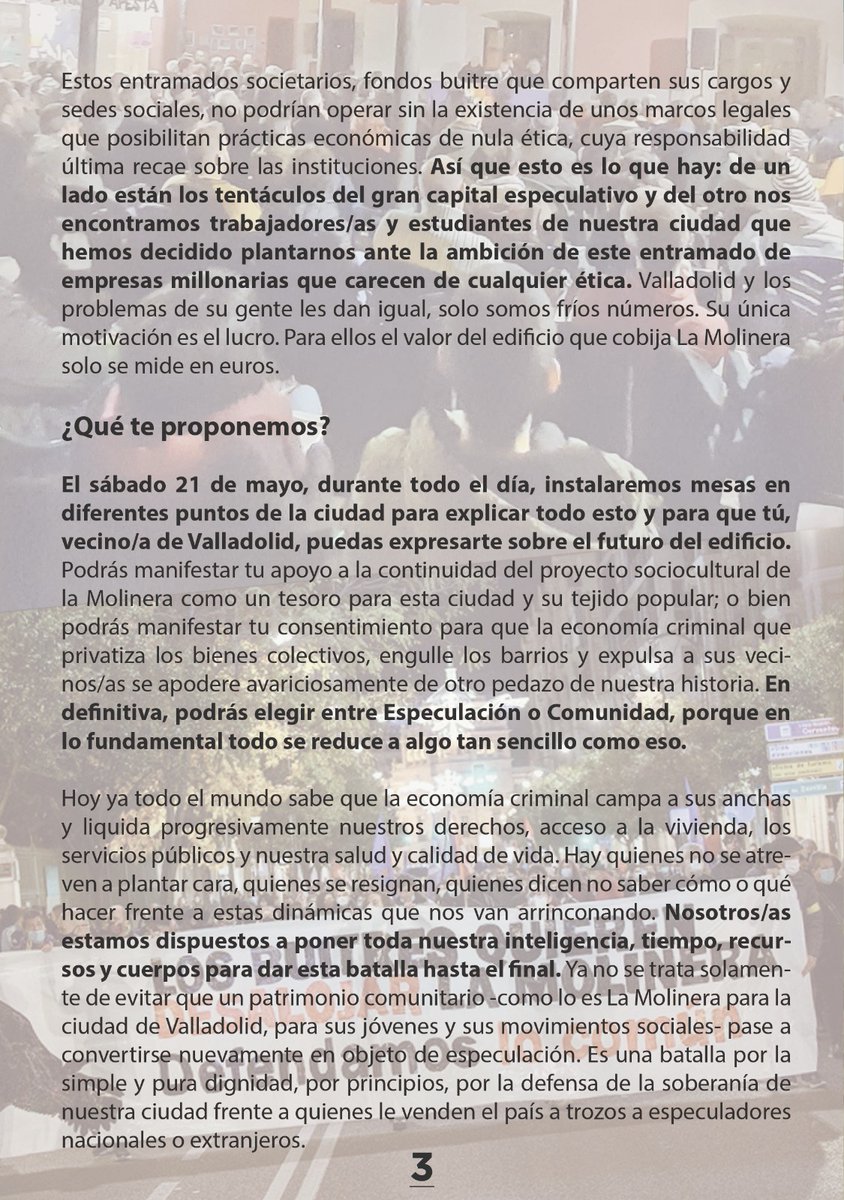 La Molinera tweet media